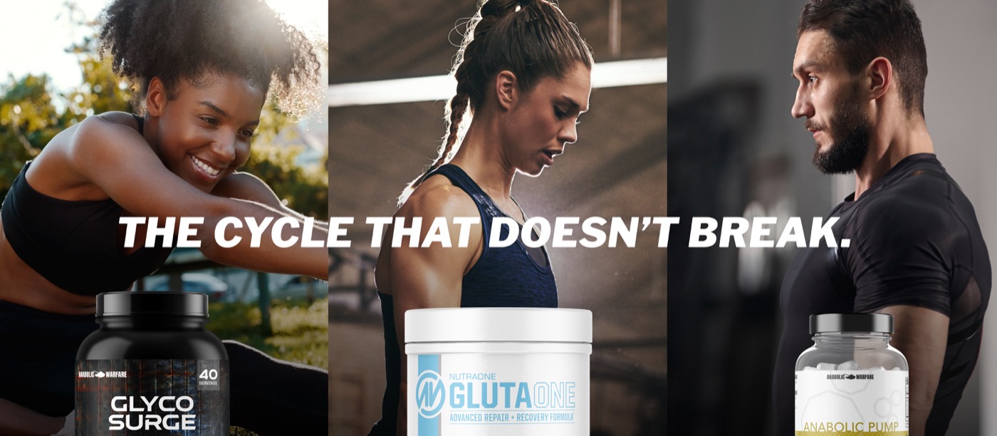 The cycle that doesn't break: Glyco Surge, GlutaOne, Anabolic Pump