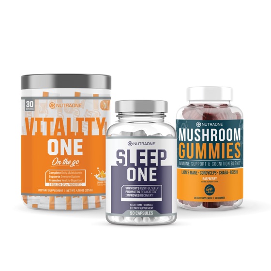 The Long Haul Stack: Mushroom Gummies, VitalityOne and SleepOne